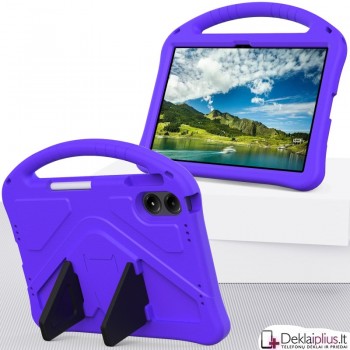 Smūgiams atsparus dėklas su rankena - violetinis (Xiaomi Redmi Pad 2 Pro)